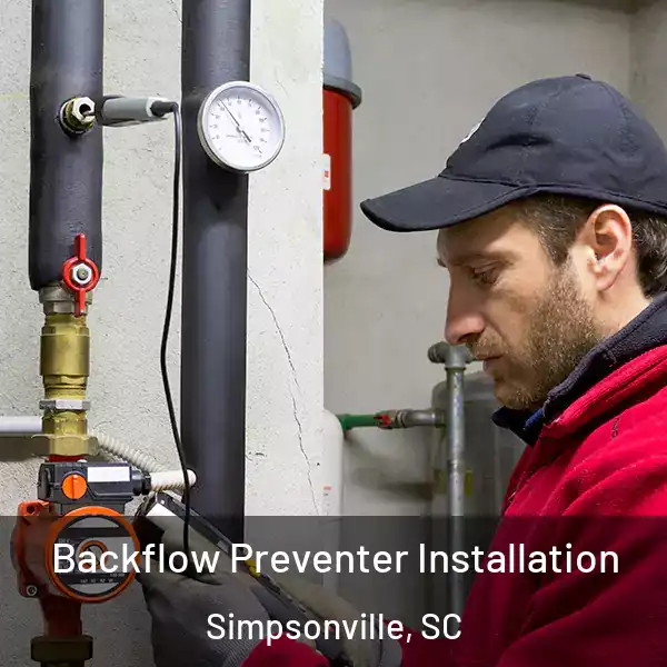  Backflow Preventer Installation Simpsonville, SC
