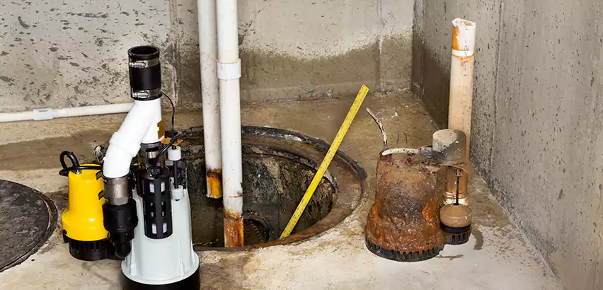 Installing Sump Pump in Finished Basement in Simpsonville, SC