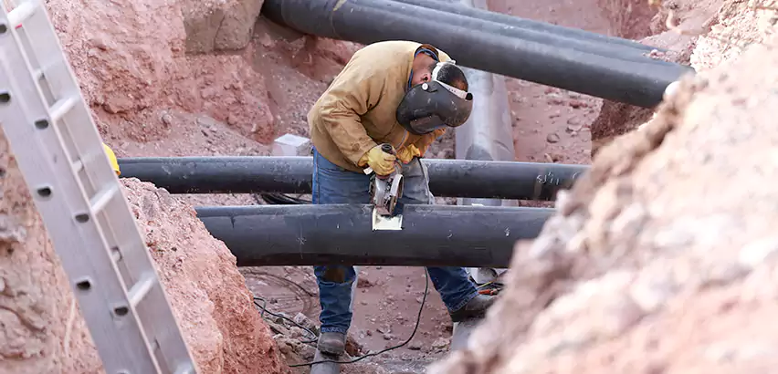 Cast Iron Sewer Pipe Replacement in Simpsonville