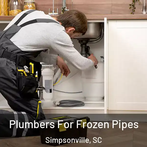 Plumbers For Frozen Pipes Simpsonville, SC