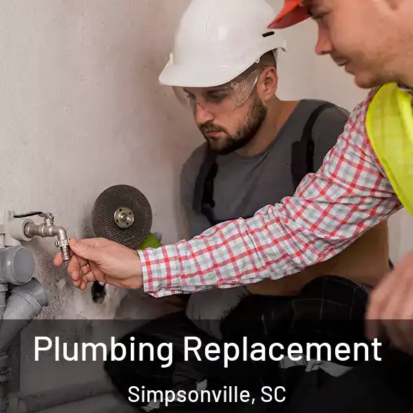  Plumbing Replacement Simpsonville, SC