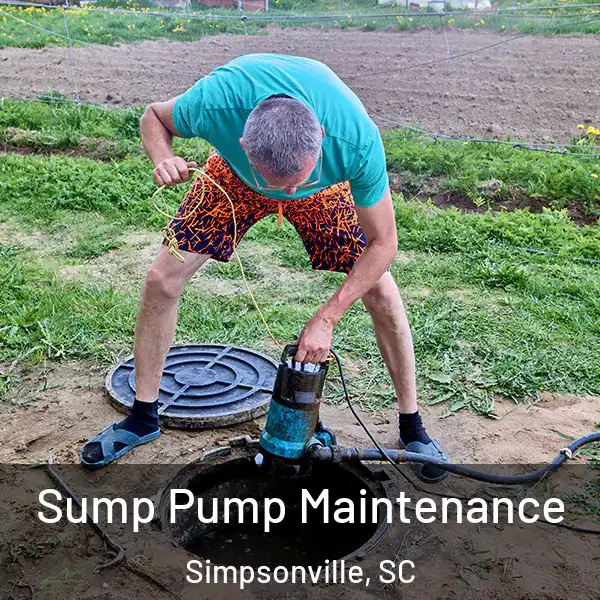  Sump Pump Maintenance Simpsonville, SC