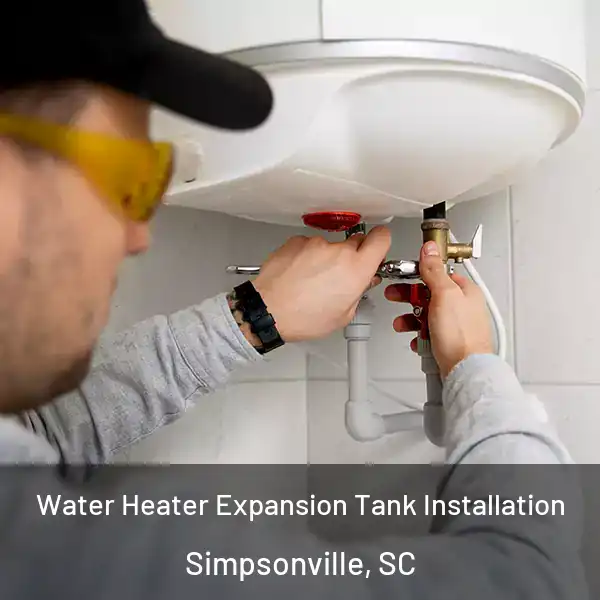  Water Heater Expansion Tank Installation Simpsonville, SC