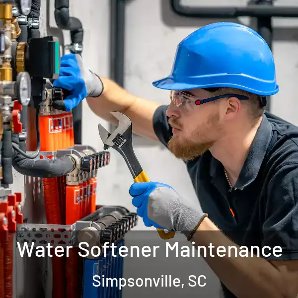  Water Softener Maintenance Simpsonville, SC